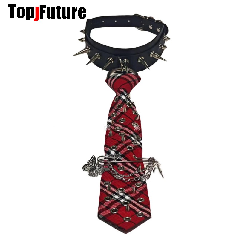 Bow Tie Pre Tied - ผู้หญิง ผู้ชาย ผูกเนคไทสำเร็จรูป สไตล์ผีเสื้อ ไซเบอร์ Y2K