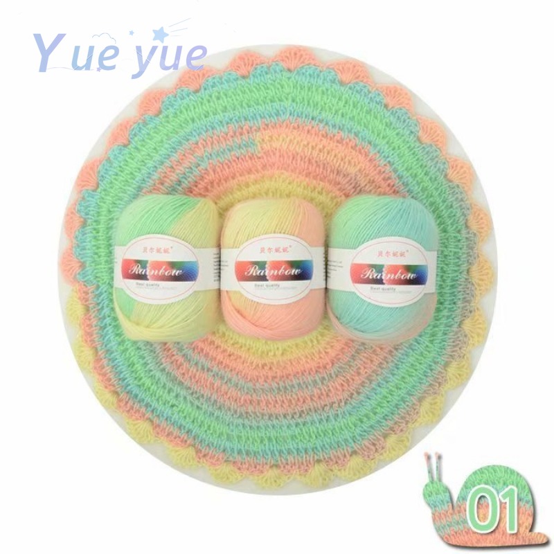 Woven Scarf Blanket - เส้นด้ายขนสัตว์ย้อมสีเส้นเดี่ยว 600 ม., ตะขอถักทอมือ, ก้าน, ผ้าห่มเข็ม,