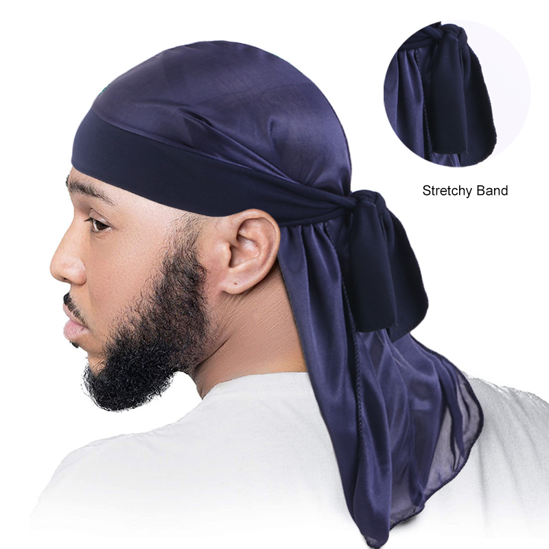 ผู้ชาย Silky Durags Bandanas T - Bandana Doo Rag บทวิจารณ์และราคา