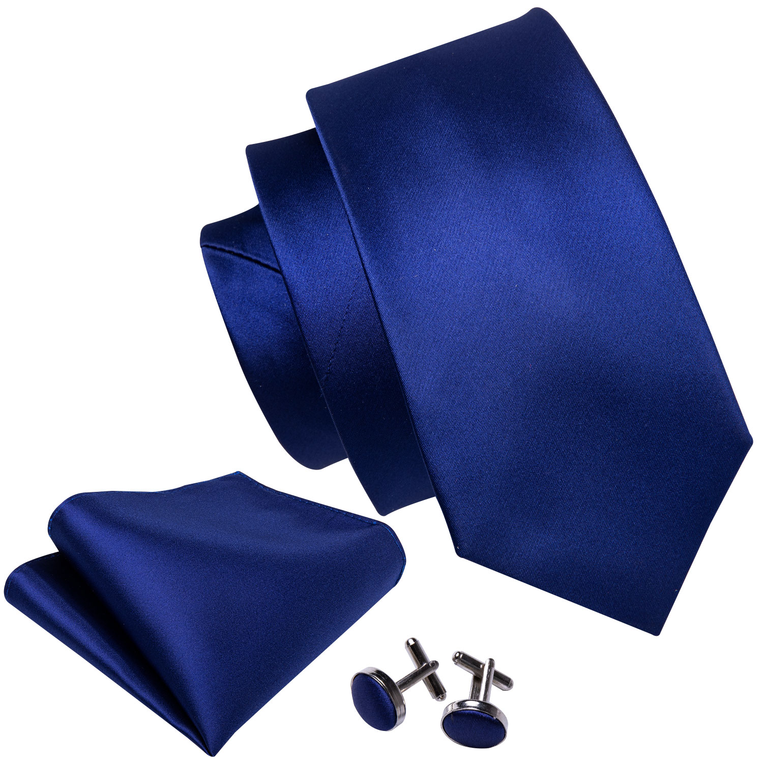 ชุดเนคไท ผ้าเช็ดหน้า และกระดุม - Silk Tie Striped บทวิจารณ์และราคา