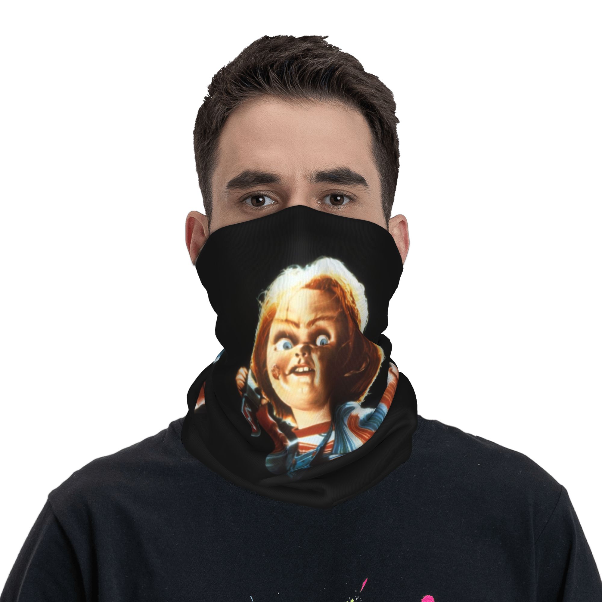 ผ้าพันคอ/ที่ปิดหน้า/ที่คาดผมลา - Neck Warmer Tube บทวิจารณ์และราคา