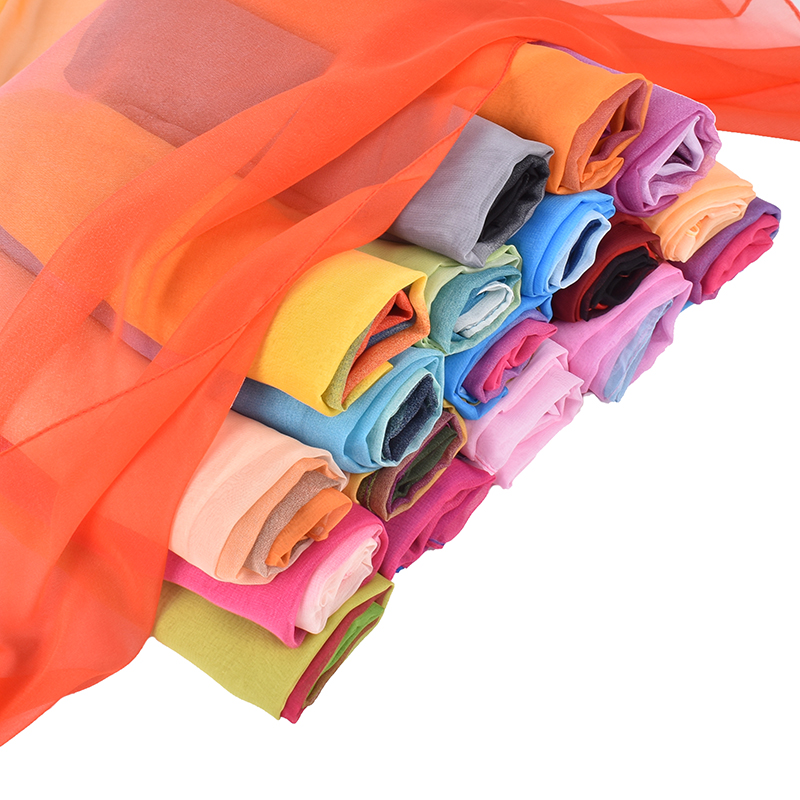 Syal Sutra ผ้าสามสีไล่ระดับสี7 - Silk Neck Scarf บทวิจารณ์และราคา