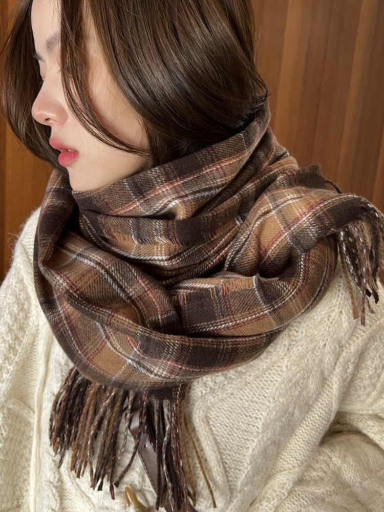 ผ้าพันคอแคชเมียร์เทียมแบบใหม่ส - Woven Scarf Blanket บทวิจารณ์และราคา