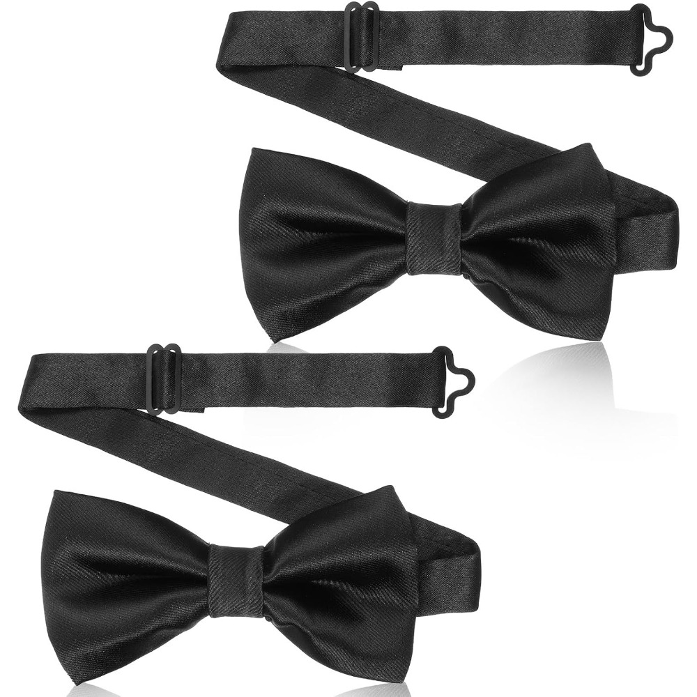 โบว์ไทสีดำ 2 ชิ้น, โบว์ผูกสำเร - Bow Tie Pre Tied บทวิจารณ์และราคา