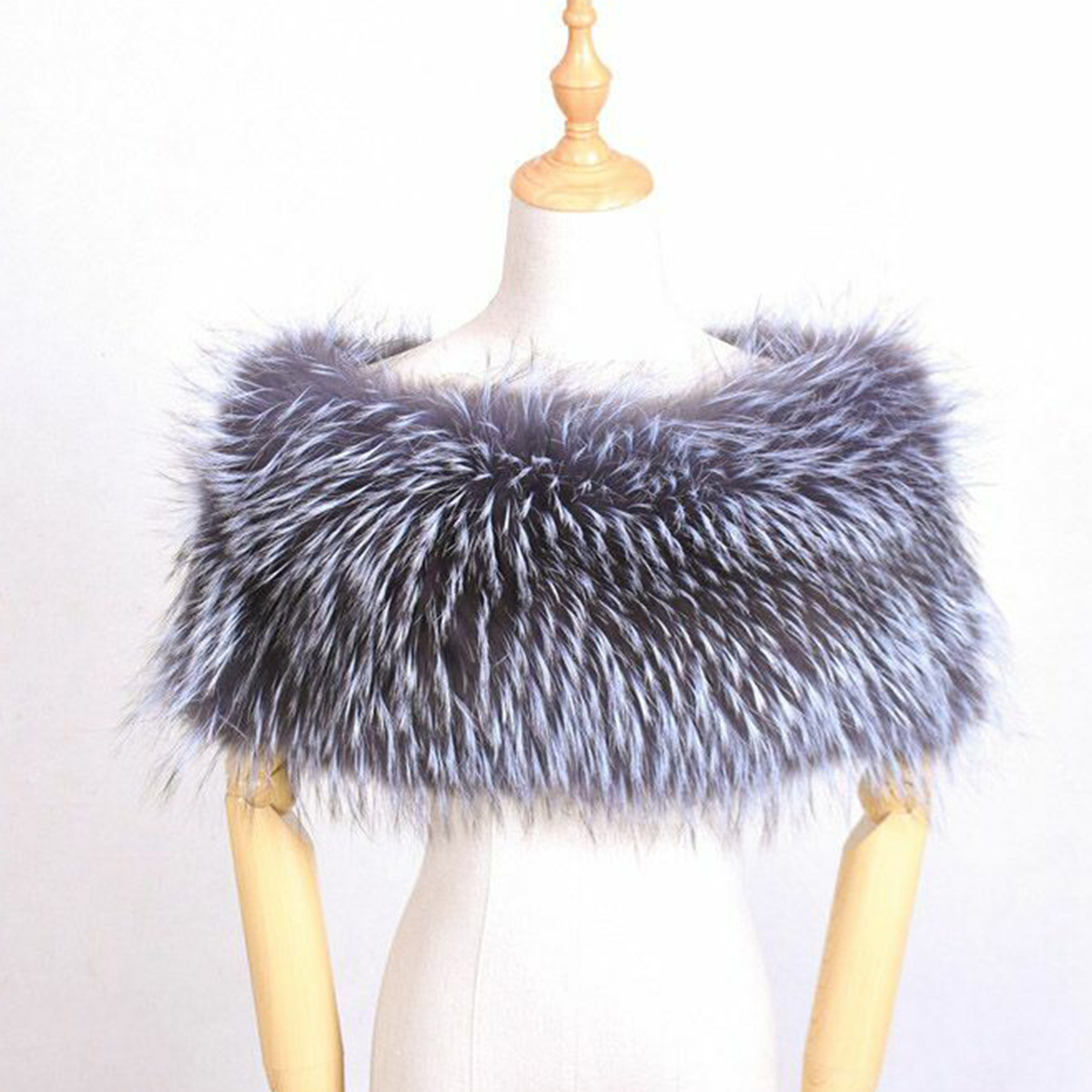 ผ้าคลุมไหล่เจ้าสาวขนสัตว์ธรรมช - Stole Wedding Shawl บทวิจารณ์และราคา