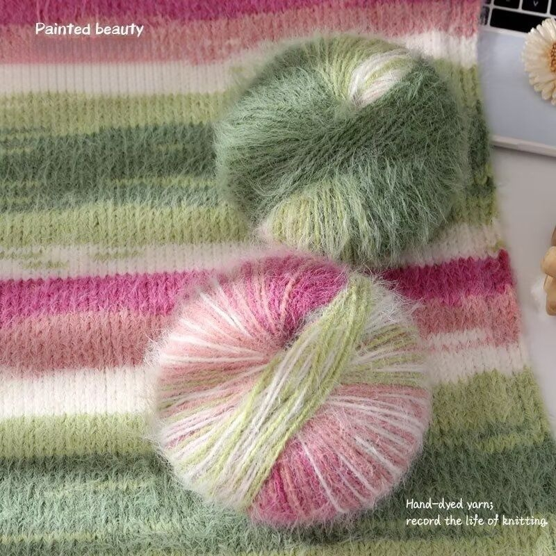 ไหมพรมผสมขนแกะโมแฮร์แบบไล่เฉดส - Woven Scarf Blanket บทวิจารณ์และราคา
