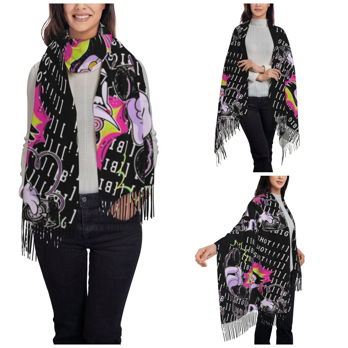 ผ้าคลุมไหล่เดลตารูนสำหรับผู้หญ - Pashmina Wrap Large บทวิจารณ์และราคา