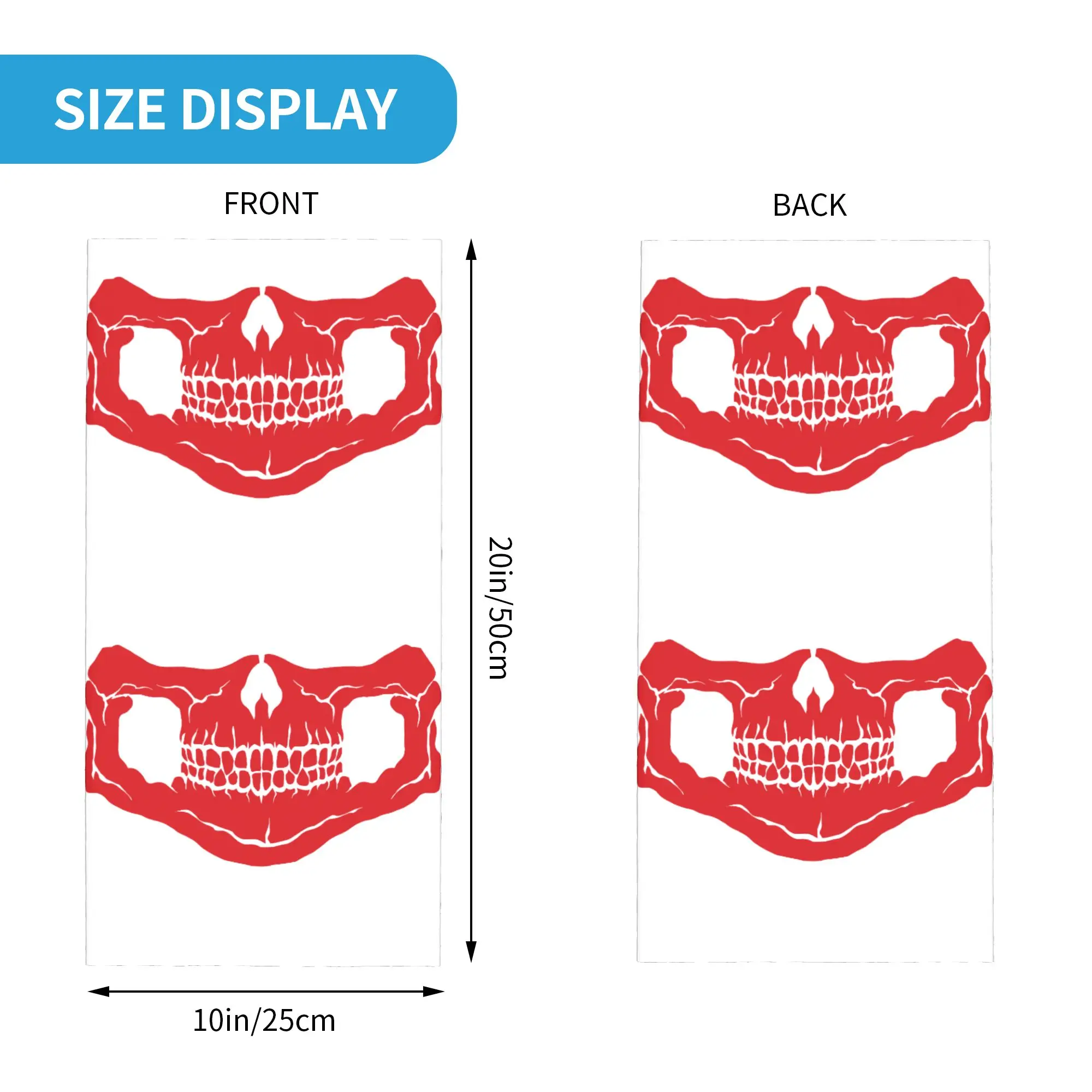 ผ้าพันคอ/ผ้าคลุมหน้าแบบใหม่ลาย - Neck Warmer Tube บทวิจารณ์และราคา